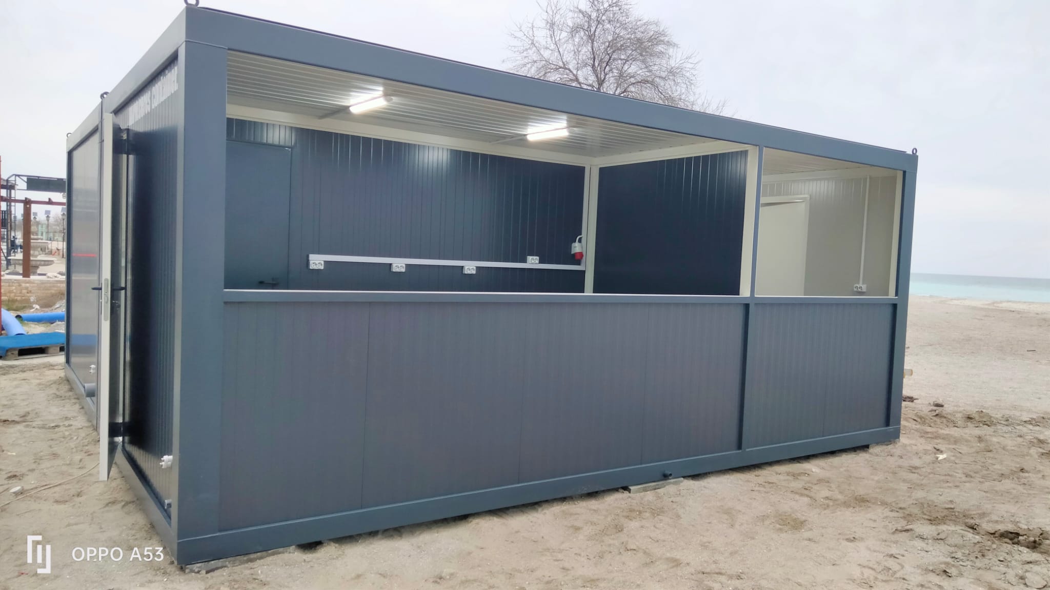 container magazin comercial de la 28 mp 2x6x2,40x2,55