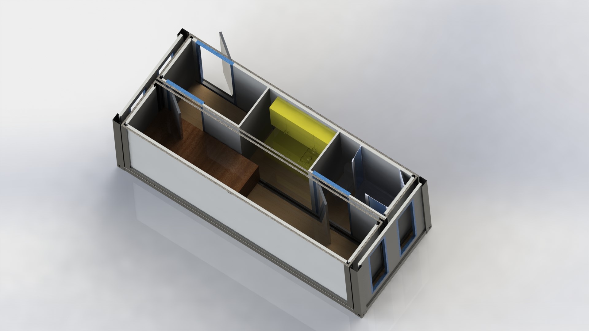 Casa modulara extensibila